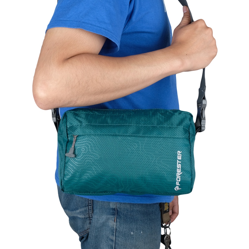 TAS SELEMPANG PPRIA WANITA FORESTER 10147 100% ORIGINAL