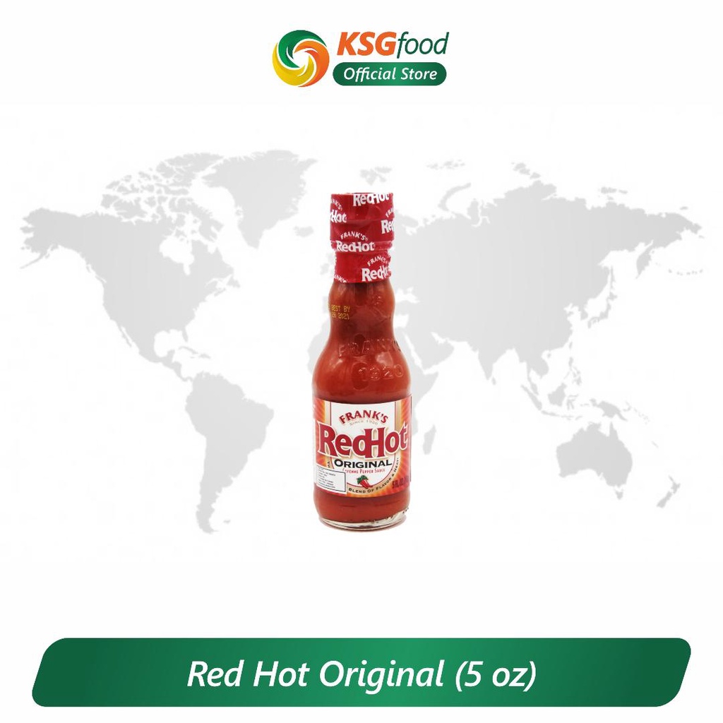 

FRANK'S RED HOT ORIGINAL [CAYENNE PEPPER SAUCE 5oz]