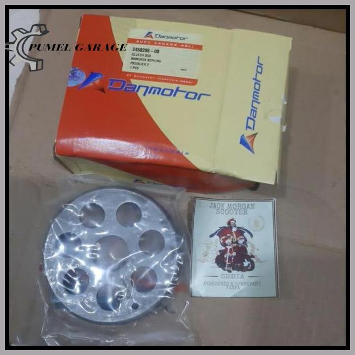 Mangkok Kopling Vespa Pxe Per 7 Danmotor Terbaru