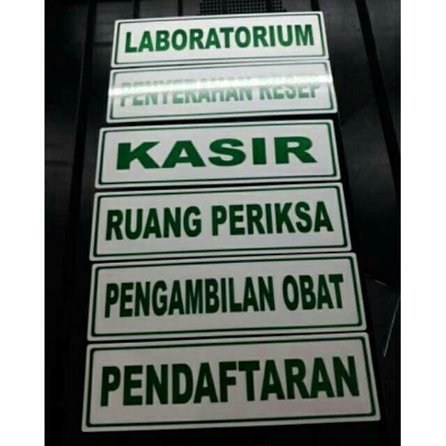 

Acrylic papan pengumuman atau papan nama uk 10x35