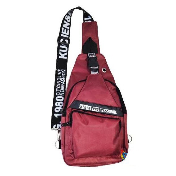 [LOKAL] POKY - WAISTBAG STAYPRO -TAS selempang Pria / Wanita