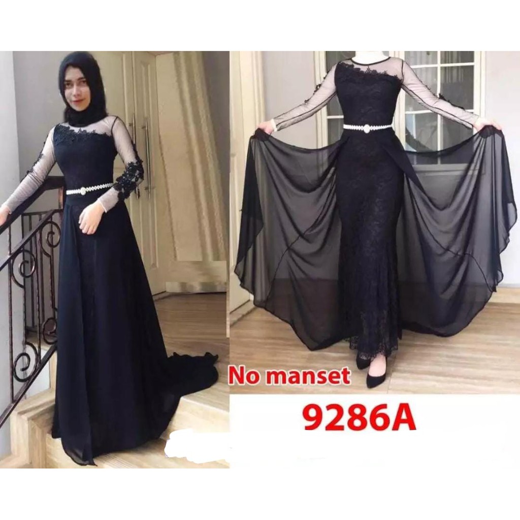 9286+ekor# Tanpa Belt Fashion dress wanita / Dress Pesta Dewasa//Fashion Dress Wanita