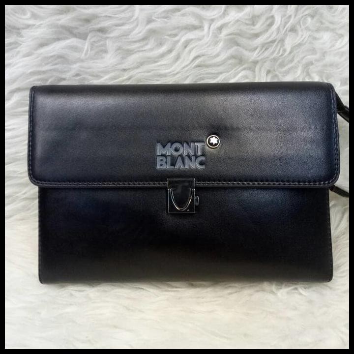 HANDBAG PRIA DAN WANITA MONTBLANC CLUTCH TAS TANGAN