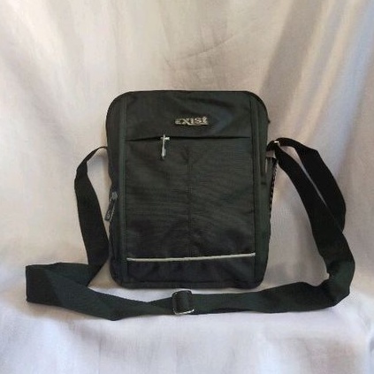 Tas Selempang - travel pouch ukuran 9 inch - EXIST 49216 - 49220 - 49222 original produk lokal berkualitas