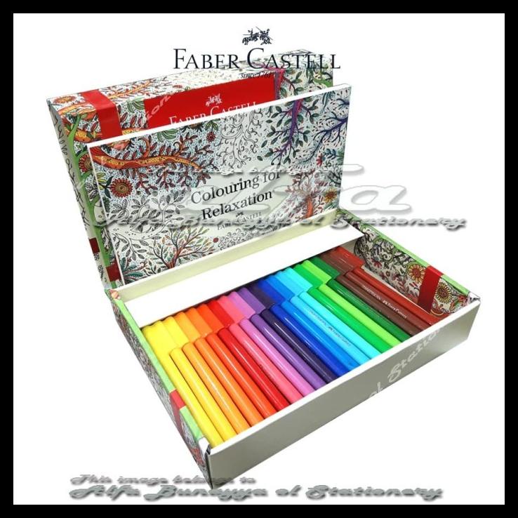 

Faber Colouring For Relaxation - Connector Pen 60 Plus Buku Mewarnai