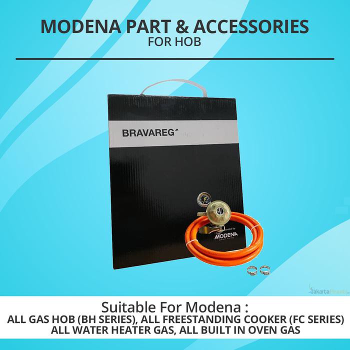 REGULATOR KOMPOR DAN OVEN GAS MODENA BRAVAREG REGULATOR - LR 0001