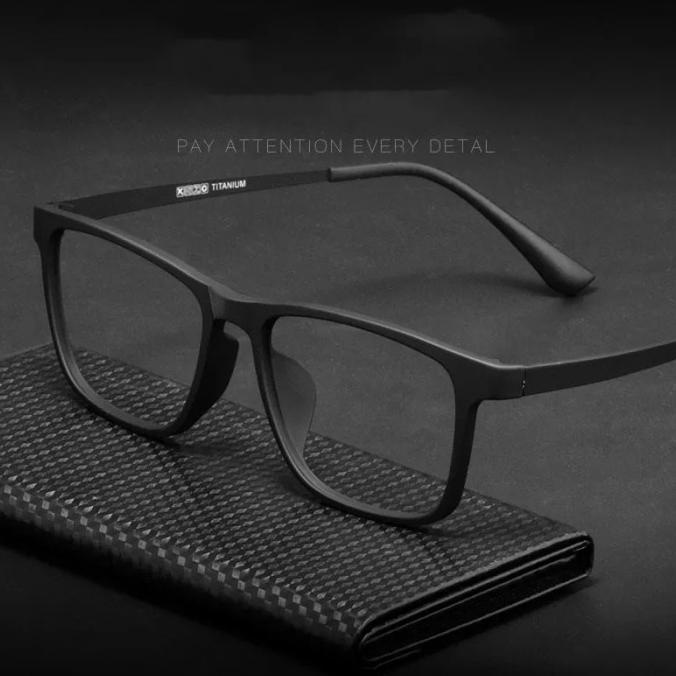 Kacamata Korea Ff50 Original Black Full Frame Kaca Mata Minus Pria