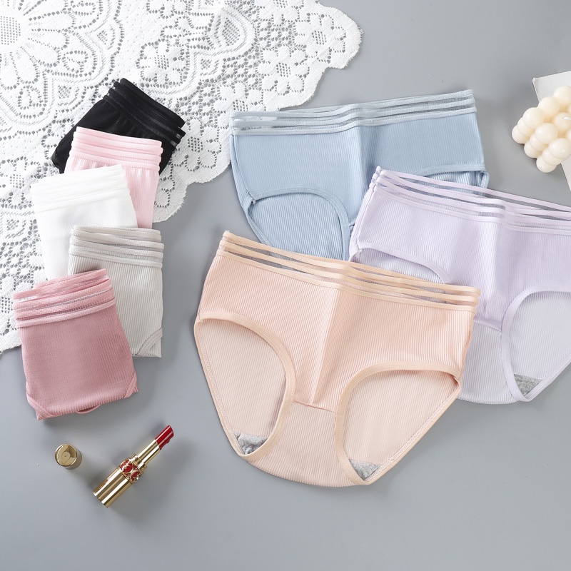 VS - Celana Dalam Wanita | UNDIES WANITA Bahan Katun CD Korea dalaman Import Murah Jakarta Seamless 003 / B05 TM