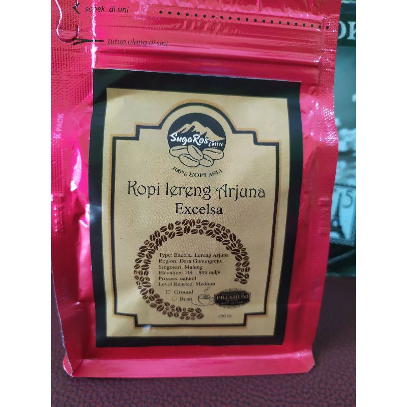 

KopiBubuk EXCELSA BY SUGAROS 100gr Rp 19.000