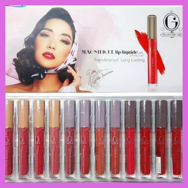 Madame Gie lip matte (1pak isi 12)