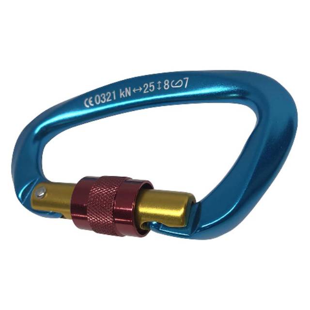 Carabiner Aluminium aloy carabiner panjat tebing fly fox