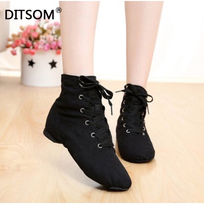 white dance sneakers