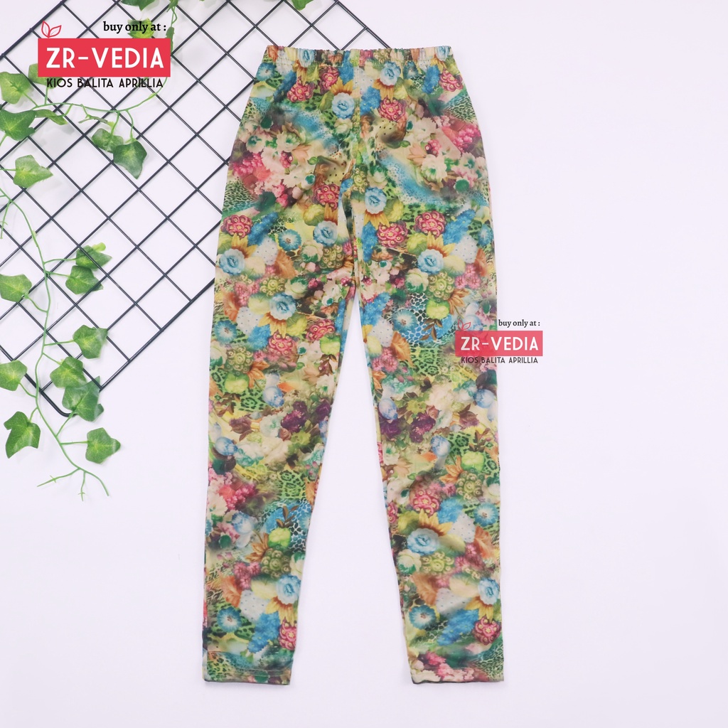 Legging Carlissa uk 5-7 Tahun / Leging Anak Perempuan Celana Panjang Motif Fashion Kids Adem Murah