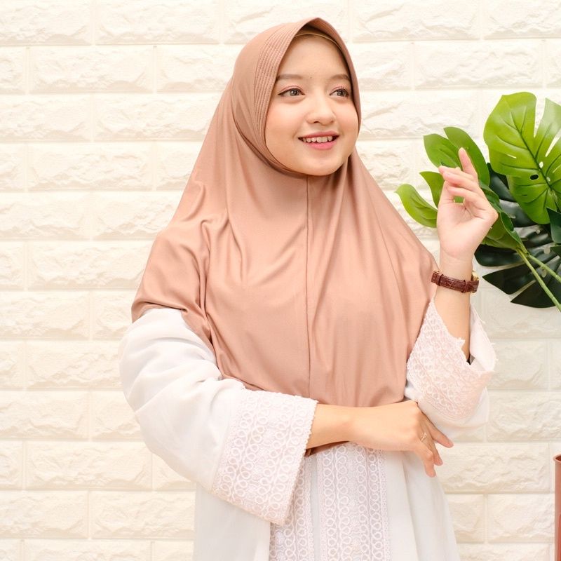 SIMPLE PET BERGO JERSEY / HIJAB INSTANT / KERUDUNG SEKOLAH ANAK