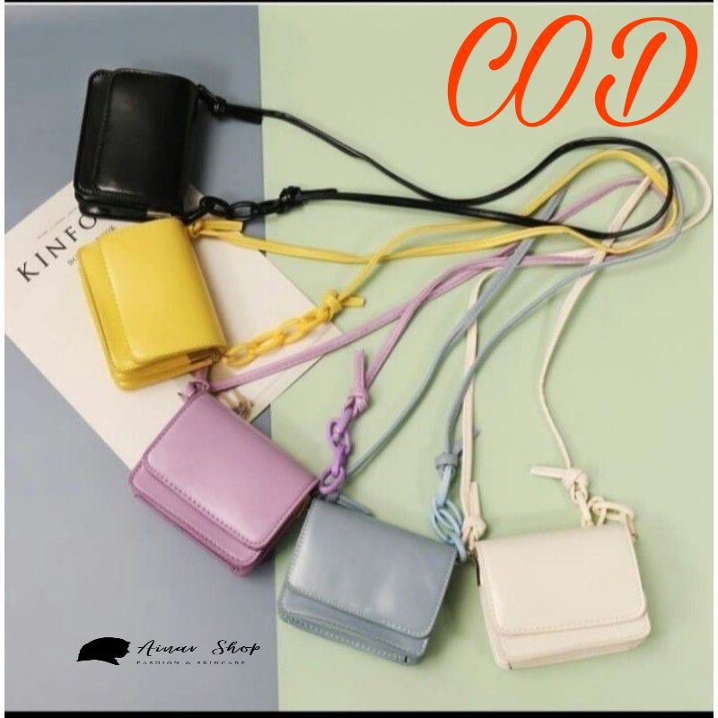 NEWW!!! TAS SELEMPANG MINI / TAS MAURICE/ TAS SELEMPANG Wanita / KOTAK
