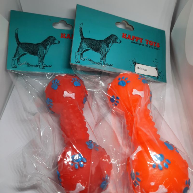 Mainan Anjing Bola Tulang / Mainan Anjing Gigit