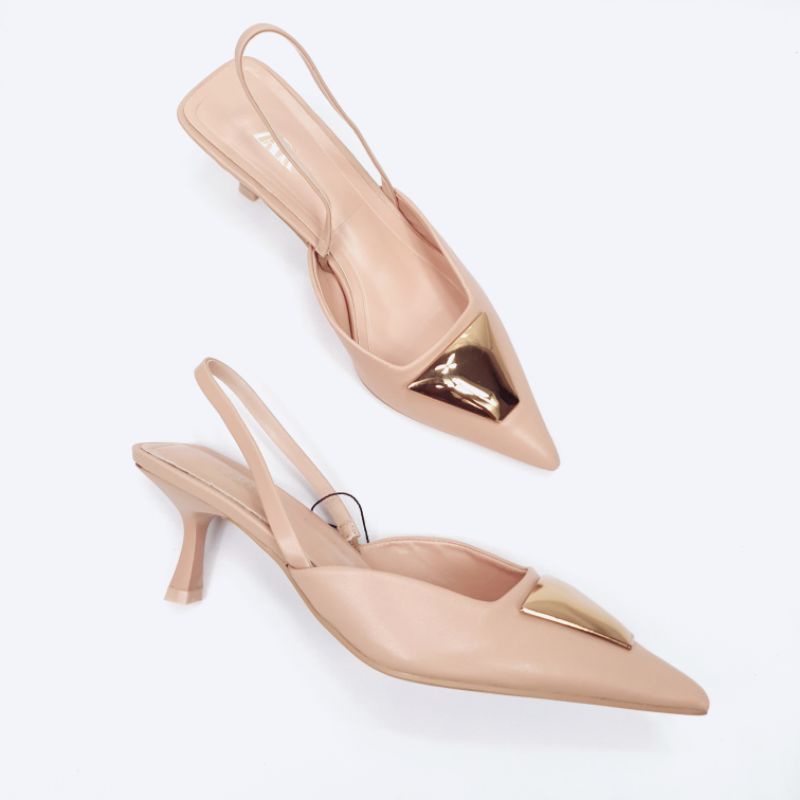 ZR Slingback Kitten 7cm Heels 22130