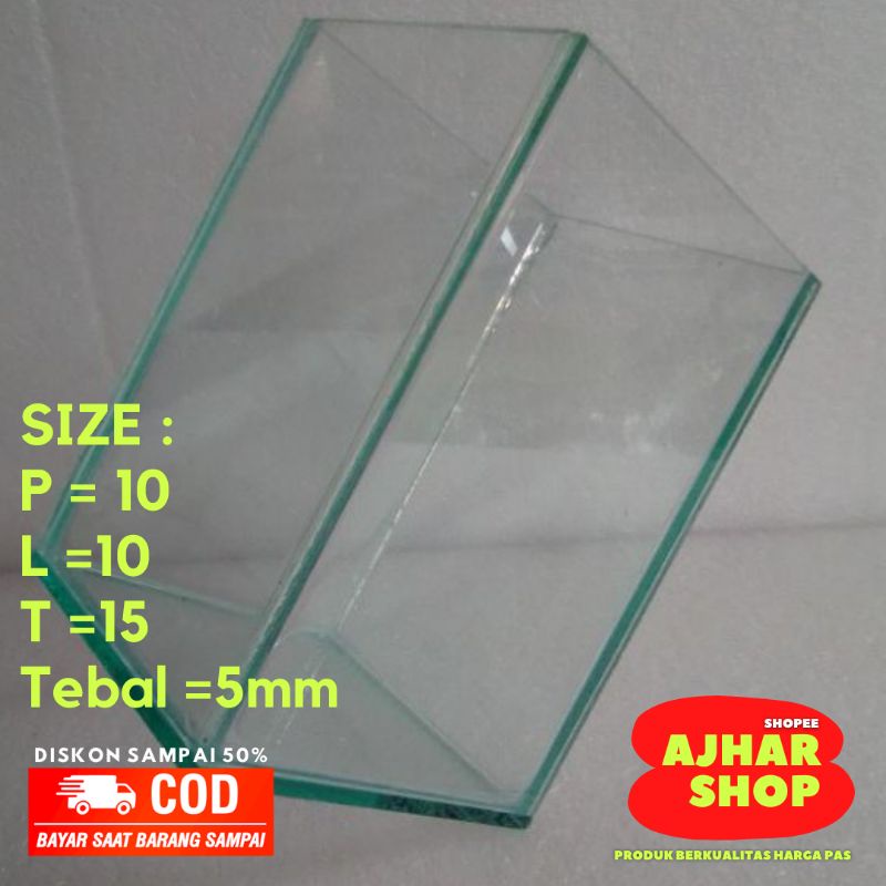 SOLITER Cupang/Soliter ikan hias/Soliter Ukuran 10x10x15