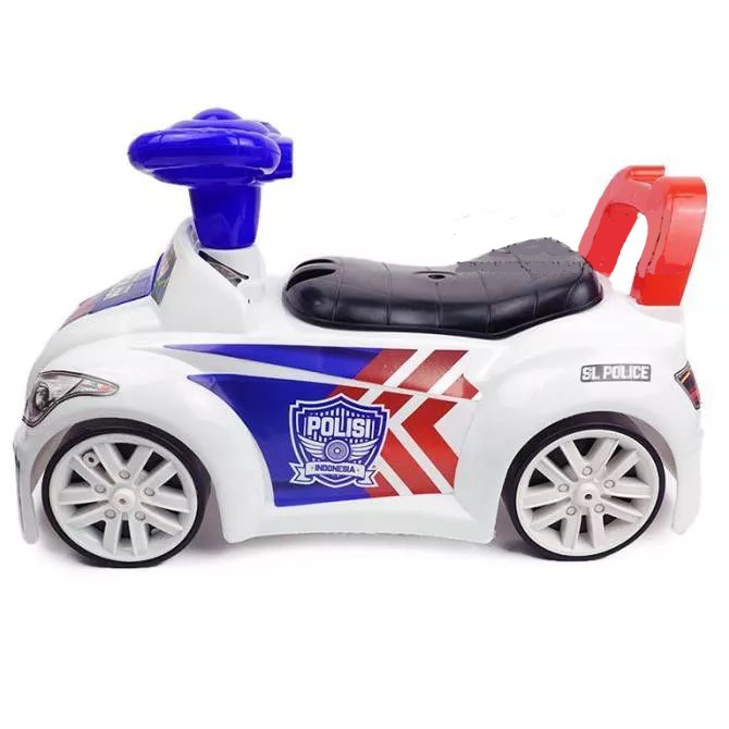 Mainan Anak Mobil Polisi SG TOYS SL 200 P / Mobil Duduk Polisi Ride on SL200P