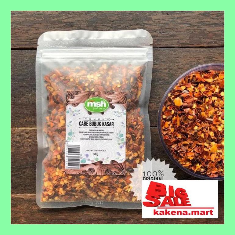 

Ka0Iusbu Cabe Bubuk Kasar/Flake Budlem