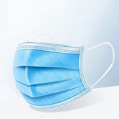 Masker Mulut Isi 50 Pcs /  Masker Disposable/Surgical Face Mask 3 Ply Earloop - Masker APD Safety