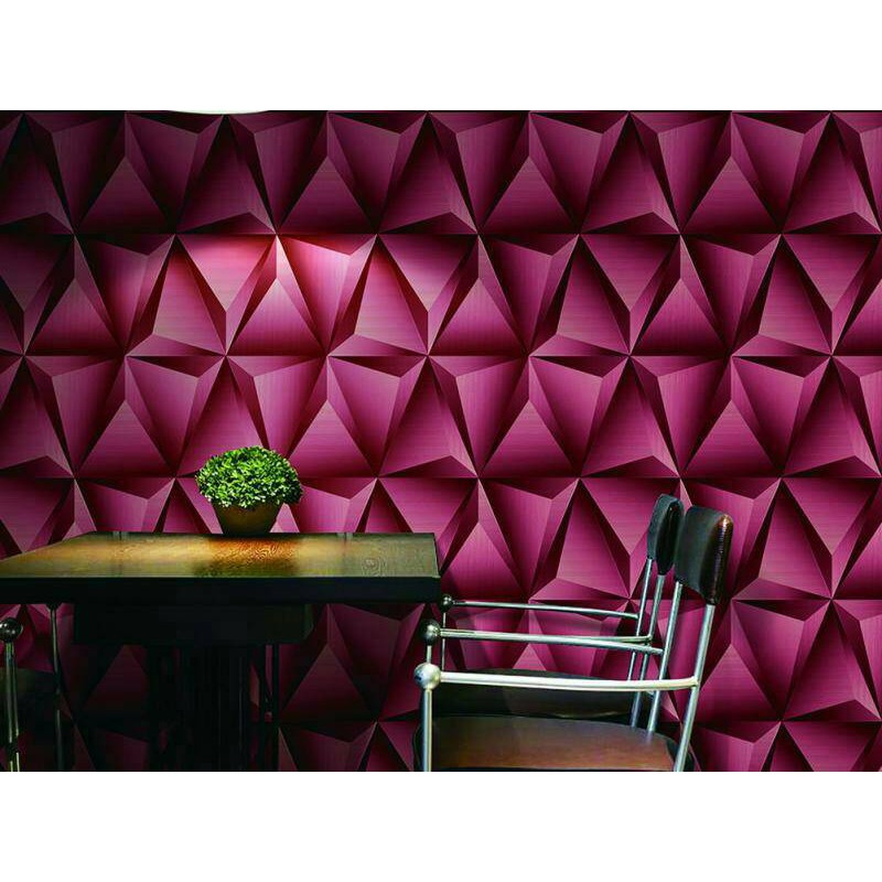 wallpaper dinding good idea 3D ruang tamu