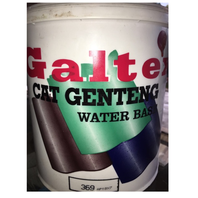 Cat Genteng Galtex 20kg | Pail
