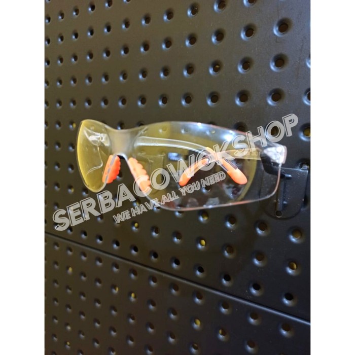 Xander Kacamata Transparan Safety Googles Kaca mata Sporty Bening