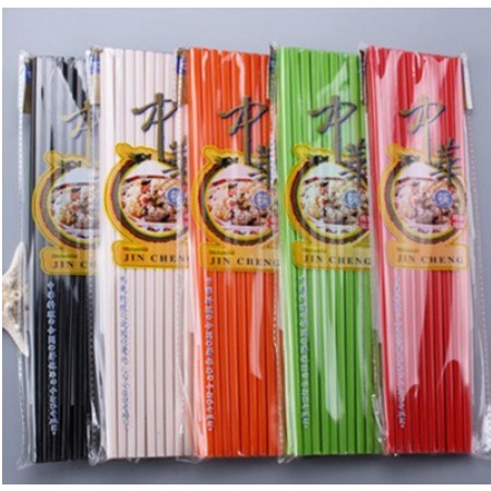 [10 Set-20 Biji] Sumpit Makan Nasi Mie Sayur Melamin Chopsticks [ART07]