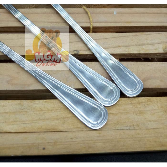 Sendok es Cafe Stainless Steel Tebal 3pc