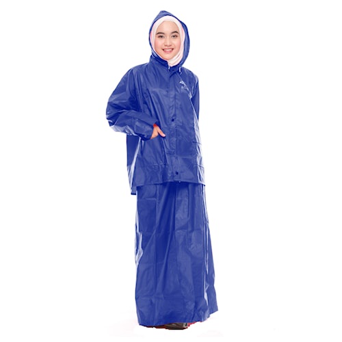 Jas Hujan Mantel Hujan Raincoat ROK TOJAN (Cowok/Cewek)