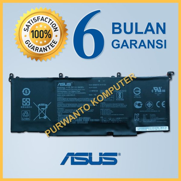 Original Baterai Laptop ASUS ROG GL502VM GL502VM-DB71 GL502VM-DB74 GL502VT-DS71 GL502VT-DS74 GL502VT