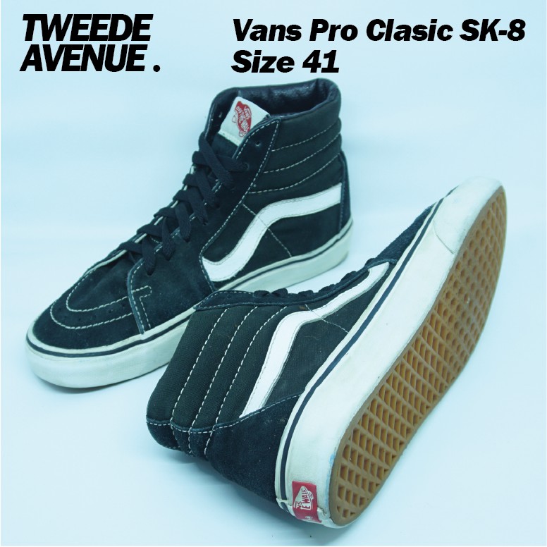 SEPATU VANS PRO CLASIC SK8 CASUAL PRIA (SECOND)