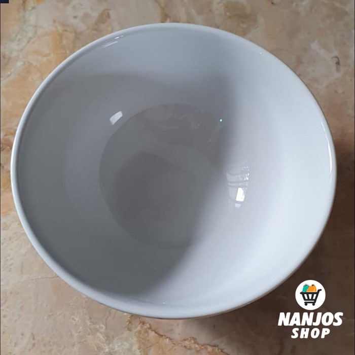 Kopin  Mangkok Keramik Porcelain Bowl Buleja Kpq 6b 6 Inci