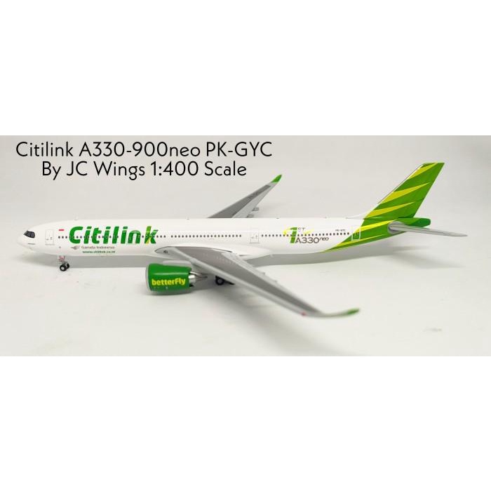 Diecast | Citilink A330-900Neo 1St A330 Pk-Gyc By Jc Wings 1:400 Scale
