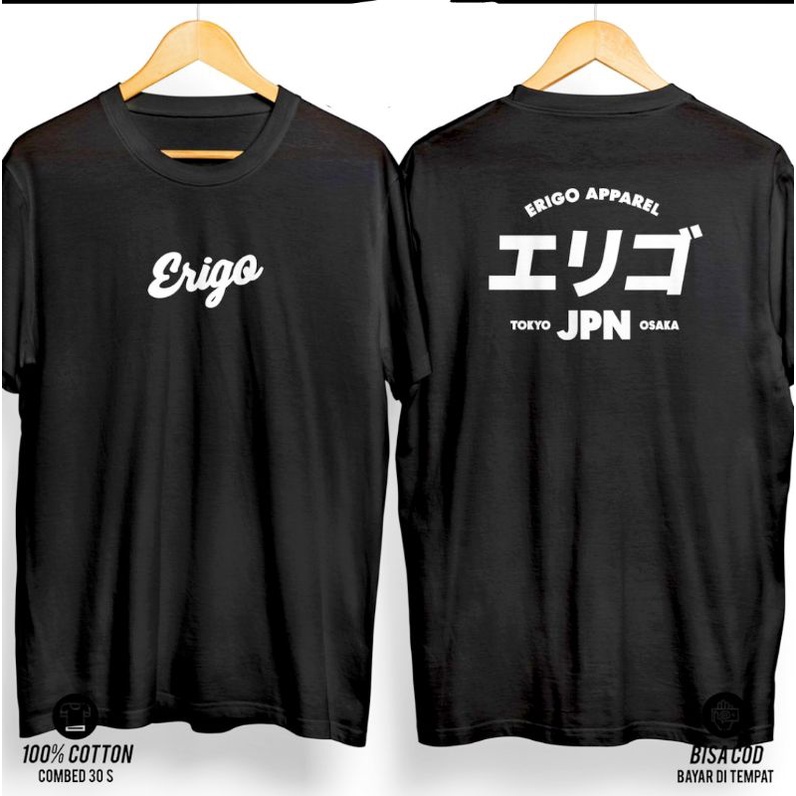 baju kaos erigo/t-shirt erigo