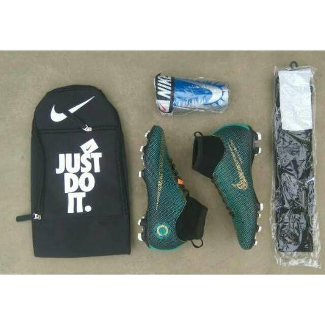 Paket komplit sepatu bola nike boot superfly sepatu sepakbola nike mercurial hypervenom cr7-cr7 tosca