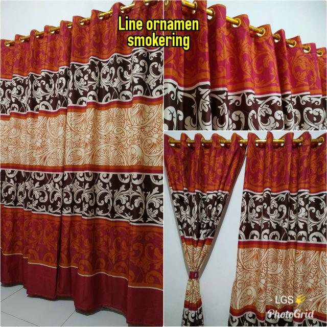 Gorden Motif Gorden Smokering Gorden Pintu Gorden Jendela