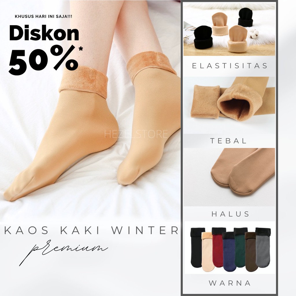 KAOS KAKI MUSIM DINGIN KAOS KAKI THERMAL KAOS KAKI MUSIM DINGIN LAPIS BULU