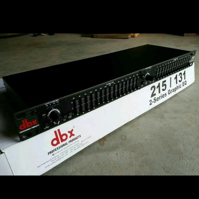 equaliser DBX 215