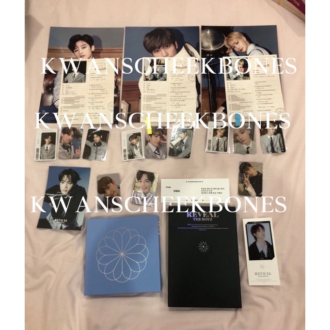 The boyz seasons greetings everline bloom bloom reveal album fullset juyeon sangyeon new younghoon