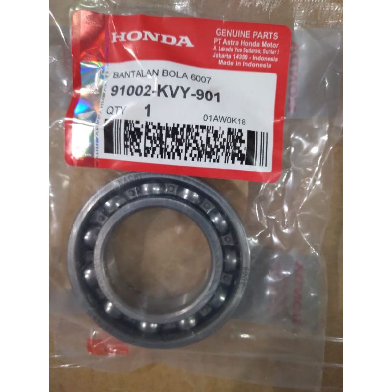 BEARING LAHER LAHER KRUK AS BANDUL 6007 BEAT SCOOPY SPACY VARIO 110 LED FI ESP K81