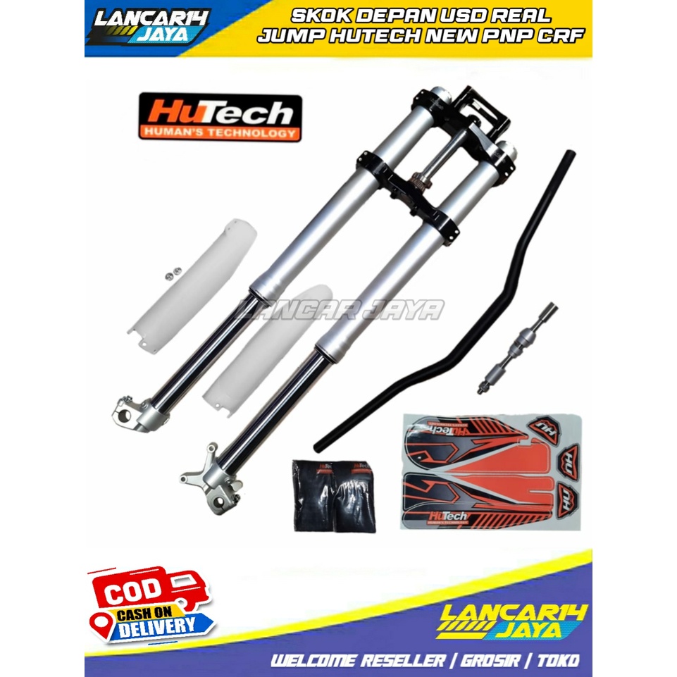 SKOK SHOCK DEPAN USD MODEL REAL JUMP HUTECH CRF KLX