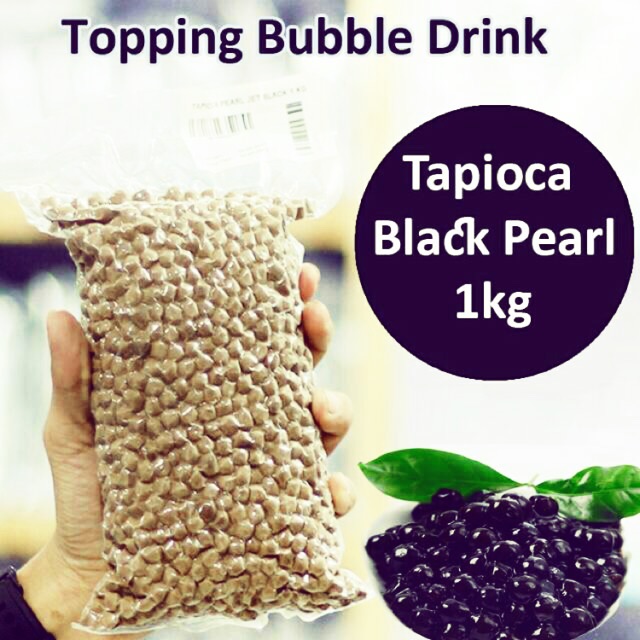 

Bubble tapioka pearl bubble hitam Berat 1kg