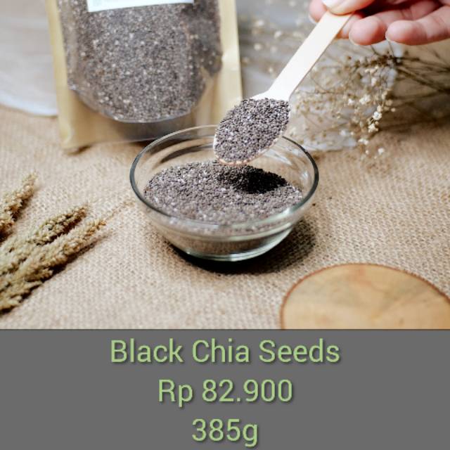

Black Chia Seeds - 385g