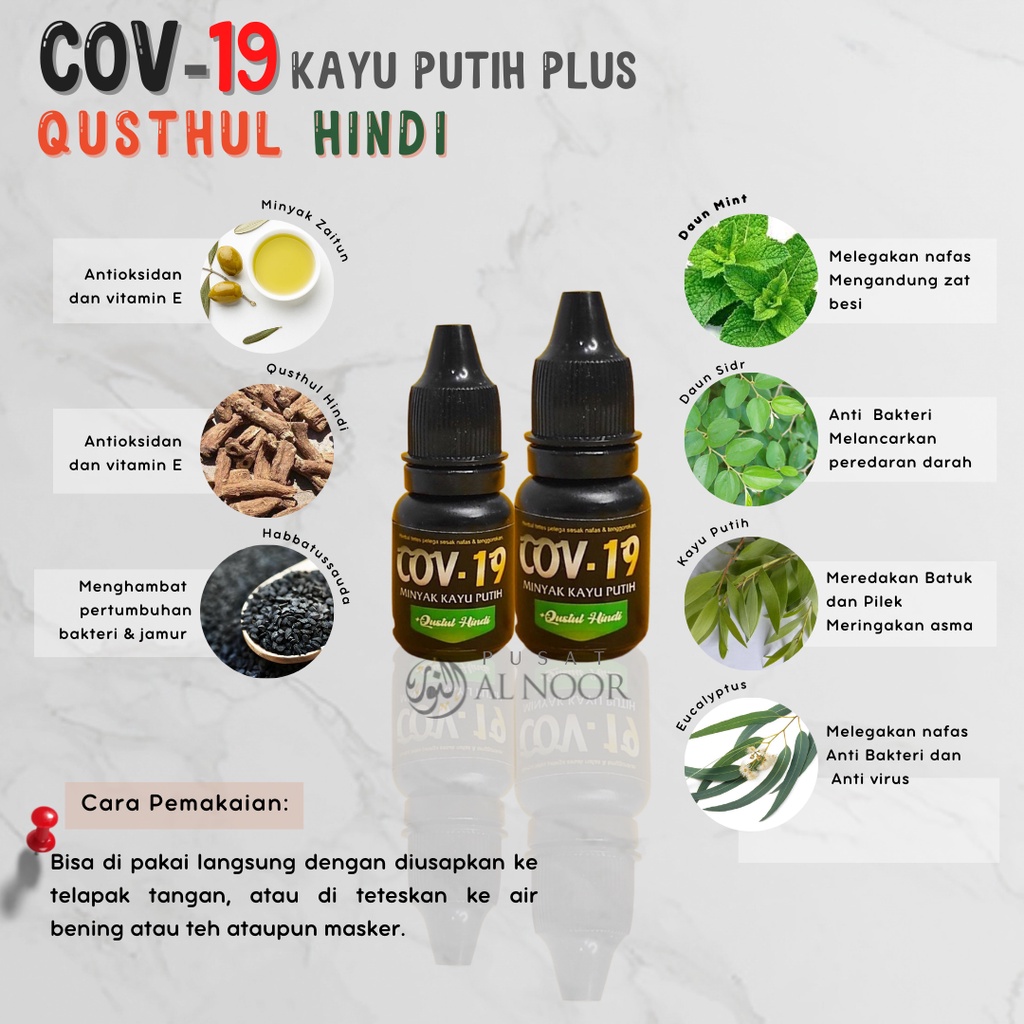 KAYU PUTIH PLUS QUSTHUL HINDI
