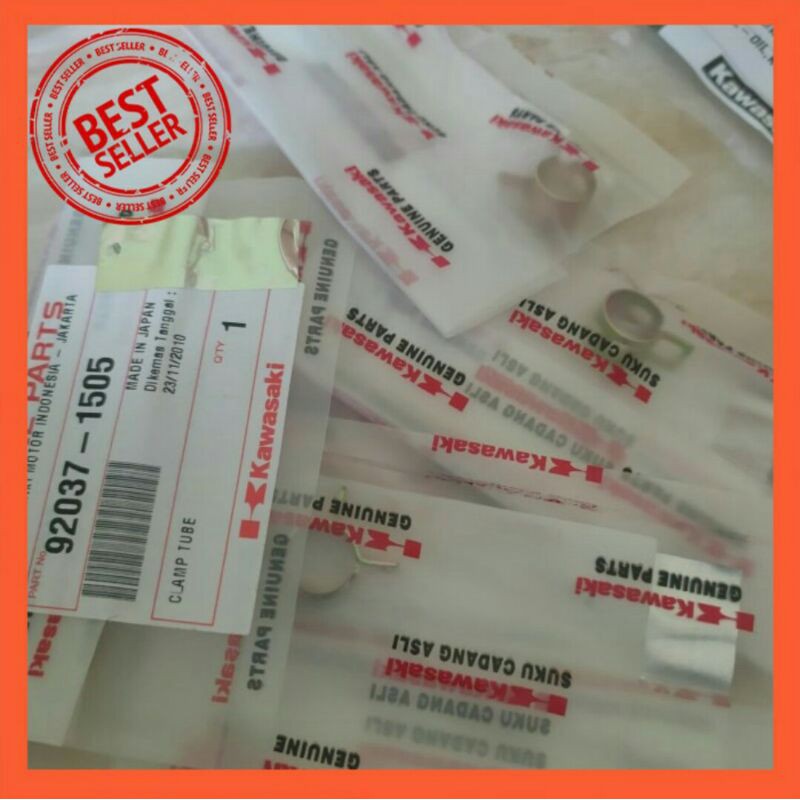 Kleman selang tabung cadangan air radiator ninja R