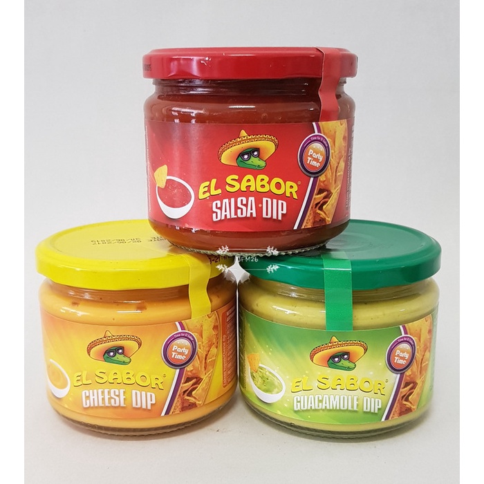 

EL SABOR GUACAMOLE DIP 300 GR