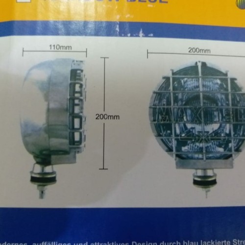 Lampu Sorot Tembak LED Maxtel 8 Mobil variasi Voltase 12 Volt - Putih