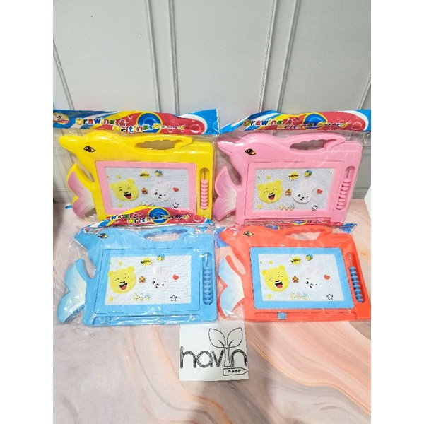 PAPAN TULIS MAGNET/MAGIC BOARD-DOLPHIN (106)
